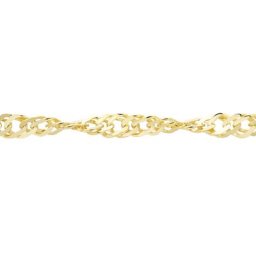 Chaîne Imanie Maille Singapour Or Jaune