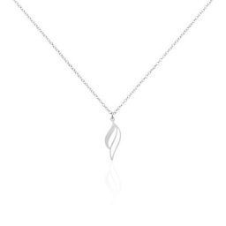Collier Argent Blanc Prudent
