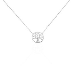 Collier Norina Or Blanc Diamant
