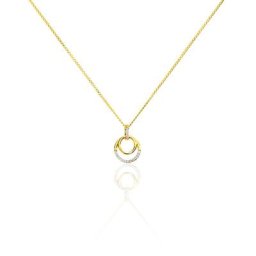 Collier Atlanta Or Jaune Diamant
