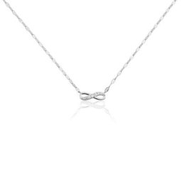Collier Argent Wendel Oxydes De Zirconium
