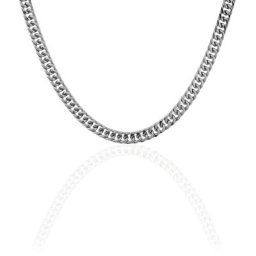 Collier Quentin Acier Blanc