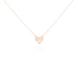Collier Elwenn Argent Rose