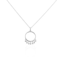 Collier Argent Charon Oxyde