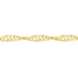 Chaîne Imanie Maille Singapour Or Jaune