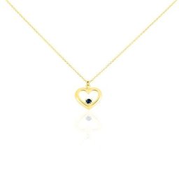 Collier Martella Or Jaune Saphir