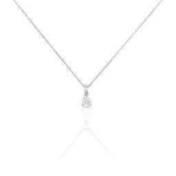 Collier Marie-helena Argent Blanc Oxyde De Zirconium