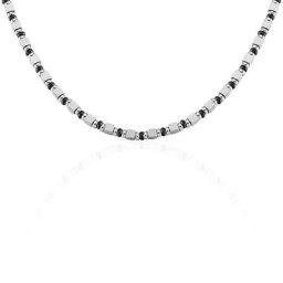 Collier Ephrem Acier Bicolore