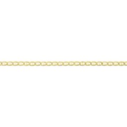 Collier Capucin Maille Marine Or Jaune