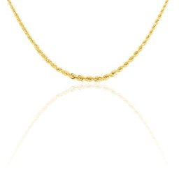 Collier Jerry Danilo Maille Corde Or Jaune