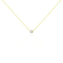 Collier Teani Or Jaune Diamant
