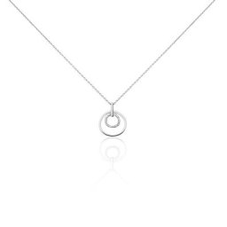 Collier Ignaza Or Blanc Diamant