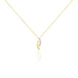 Collier Vero Or Jaune Oxyde De Zirconium