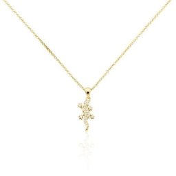 Collier Lehar Plaqué Or Oxyde