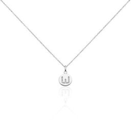 Collier Argent Eugenien Oxydes De Zirconium