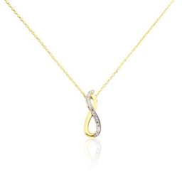Collier Osanna Or Jaune Diamants