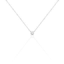 Collier Violanda Or Blanc Diamant
