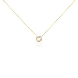 Collier Daphnee Or Tricolore Diamant