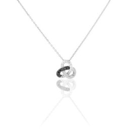 Collier Constellation Or Blanc Diamant