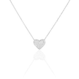 Collier Ti Amo Or Blanc Diamant