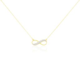 Collier Maryeme Infini Glitter Or Jaune