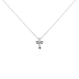 Collier Ruya Acier Blanc Oxyde De Zirconium