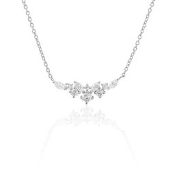 Collier Amissa Argent Blanc Oxyde De Zirconium