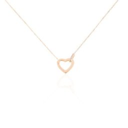 Collier Elanda Argent Rose Oxyde De Zirconium