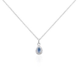 Collier Argent Tania Oxydes De Zirconium