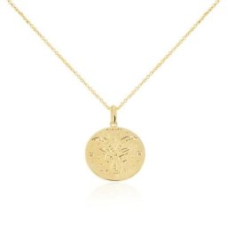 Collier Astro Plaqué Or
