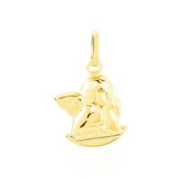 Pendentif Ange Endormi Or Jaune