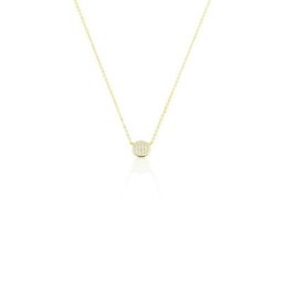Collier Or Jaune Burak Oxyde De Zirconium