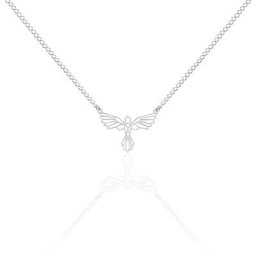 Collier Sevinc Argent Blanc