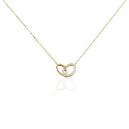 Collier Plaqué Or Kimberlie Oxydes De Zirconium