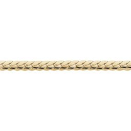 Collier Messaline Plaqué Or Jaune