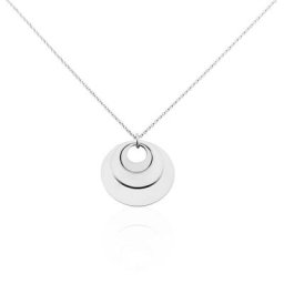 Collier Abyae Argent Blanc