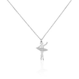 Collier Ritej Argent Blanc