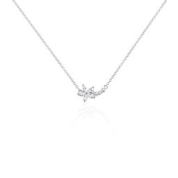 Collier Argent Florencio Oxydes De Zirconium