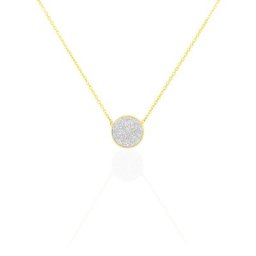 Collier Eryne Or Jaune