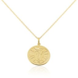 Collier Astro Plaqué Or