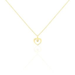 Collier Rohanna Or Jaune Oxyde De Zirconium