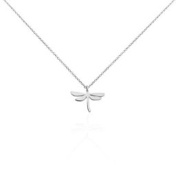 Collier Anne-louise Argent Blanc
