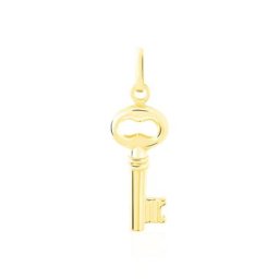 Pendentif Fatilia Clef Coeur Or Jaune