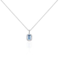 Collier Aladin Argent Blanc Oxyde De Zirconium