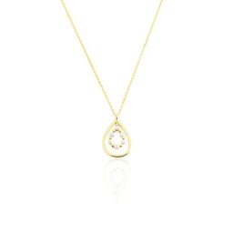 Collier Marganela Or Jaune Diamant
