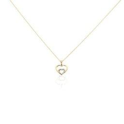 Collier Abeni Or Jaune Diamant