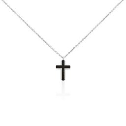 Collier Moletee Acier Blanc