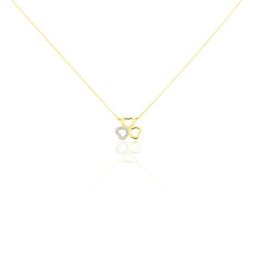 Collier Or Jaune Helisende Diamants