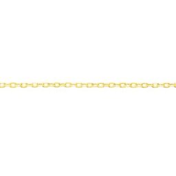 Chaîne Igoa Maille Forçat Diamantee Or Jaune
