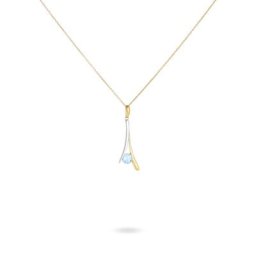 Collier Madli Or Bicolore Topaze